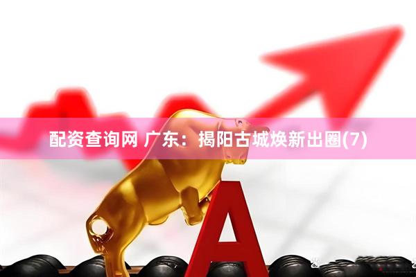 配资查询网 广东：揭阳古城焕新出圈(7)